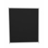 Akustik Stellwand Ultra Höhe 180 cm Breite 161 cm Farbe Stoff Schwarz