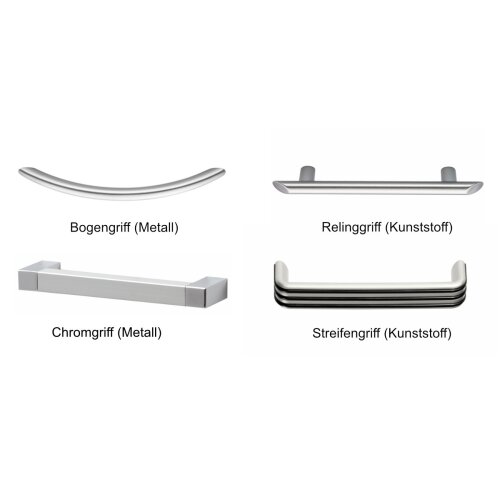 Rollcontainer mit 3 Schubladen, 1 x Utensilienfach, 58 cm Tief abschließbar Weiss/ Weiss
