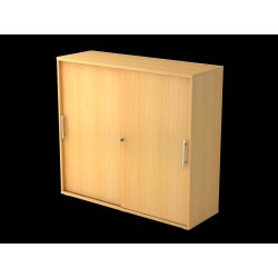 Schiebetürenschrank in 3 Ordnerhöhen, 120 cm...