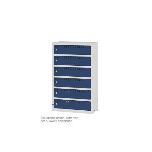 Akku Ladeschrank 6 Fächer wandhängend
