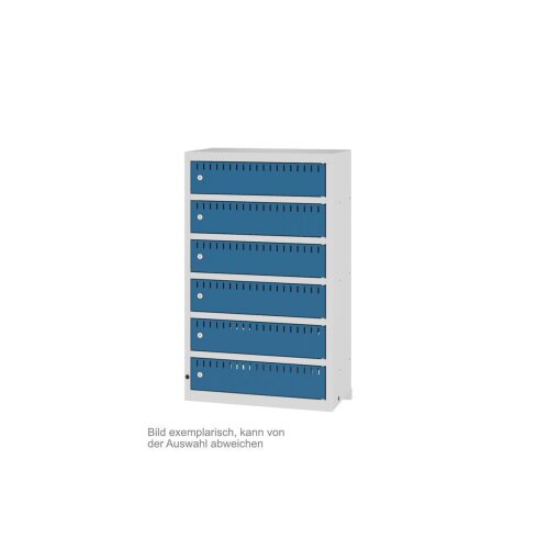 Akku Ladeschrank 6 Fächer wandhängend