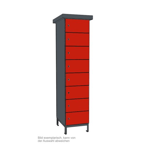 Outdoor Akku Ladeschrank 8 Fächer