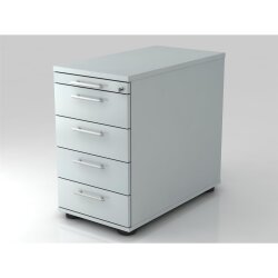 Standcontainer mit 4 Schubladen, 1 x Utensilienfach, 80...