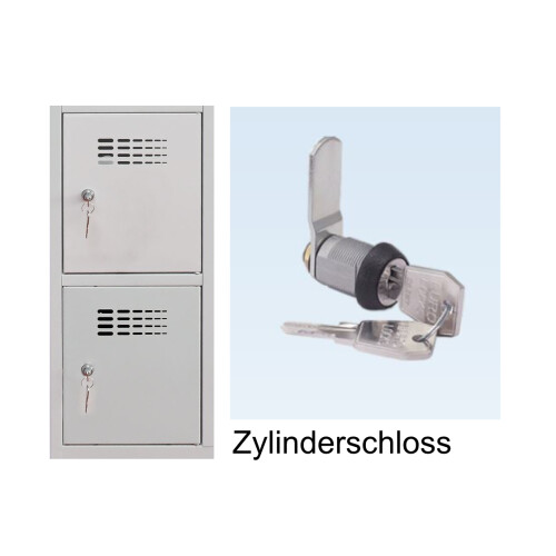 Zylinderschloss zum Selbsteinbau beigelegt