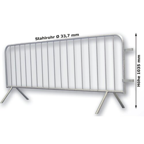 Absperrgitter Typ B Control