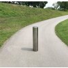 Absperrpfosten Bollard Ø 154 mm aus Edelstahl