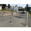 Absperrpfosten Bollard Ø 60 mm, feststehend