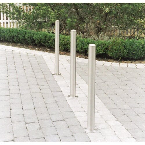 Absperrpfosten Bollard Ø 76 mm, umlegbar