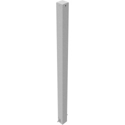 Absperrpfosten Bollard 70 x 70 mm Bauart feststehend...