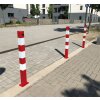 Absperrpfosten Bollard 70 x 70 mm, mit Dreikantverschluss