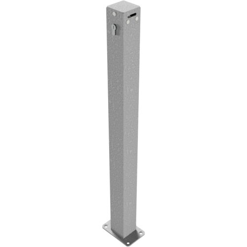 Sperrkettenpfosten Bollard 70 x 70 mm