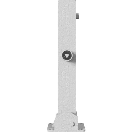 Absperrpfosten Bollard 70 x 70 mm, umlegbar