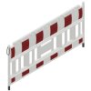 Schrankenzaun Euro2 NOX mit Tragegriff Folie RA1  Lampenadapter ohne Lampenadapter