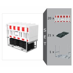 Schrankenzaun-Set Cordon III, RA1