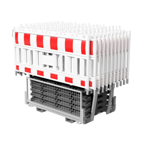 Schrankenzaun-Set Cordon IV, Folie RA1