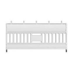 Schrankenzaun Euro3 Ultra mit Tragegriff, ohne Folie...