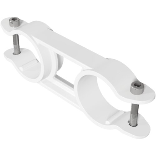 Schnellverbinder für Schranken- und Bauzäune