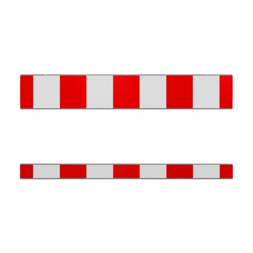 Absperrschranke für Bau-Schrankenzaun Höhe 100