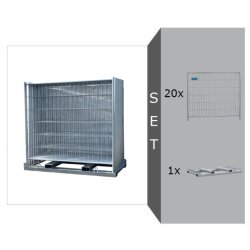 Ausgleichselement Bauzaun Basic Set