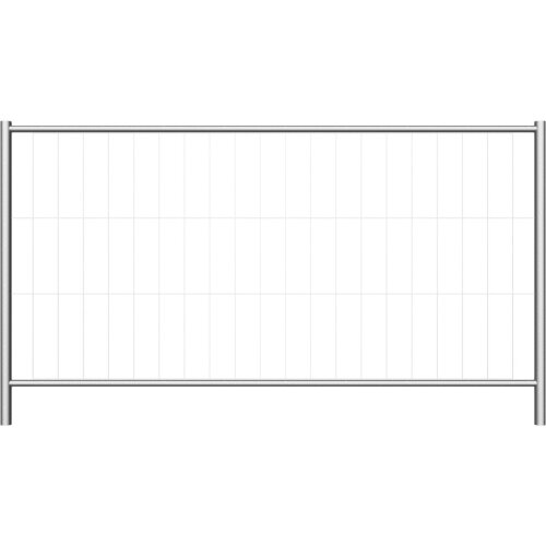 Ausgleichselement Bauzaun Profi Niedrig Befestigung Schellenbefestigung