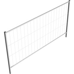 Ausgleichselement Bauzaun Profi Niedrig Befestigung...