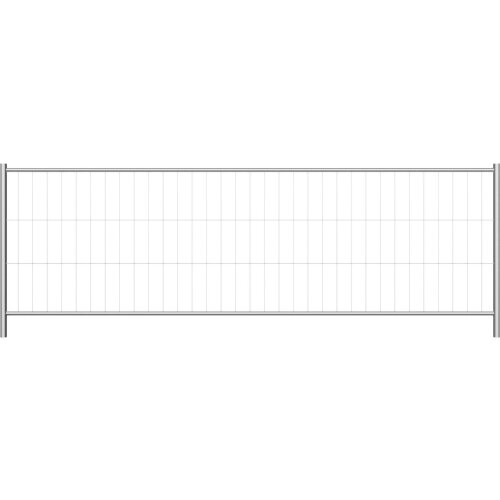 Bauzaun Basic Niedrig