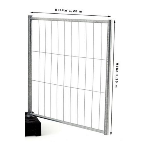 Bauzaun Basic Niedrig