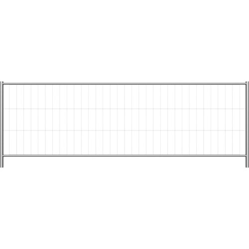 Bauzaun Profi Niedrig