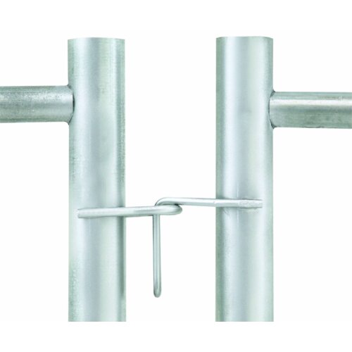 Bauzaun Leicht Befestigung Schellenbefestigung