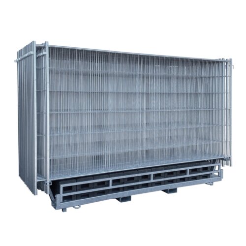 Bauzaun Profi Komplett-Set