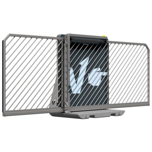 Schiebetor V-Gate-Simple, ohne Farbe, Lichtschranke