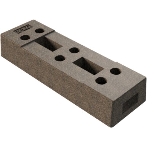 Bauzaunfuß aus Beton