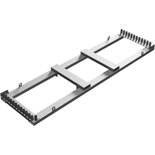 Lager- und Transportpalette für 25 Bauzäune