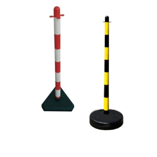 Kettenpfosten Cloud Farbe gelb/schwarz