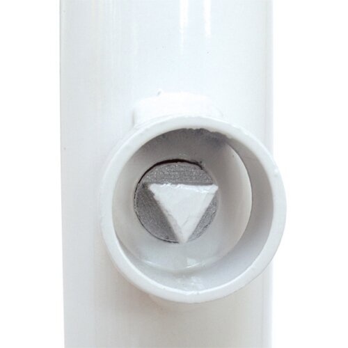 Stilpoller 70 x 70 mm mit Flachstahl-Aufsatz