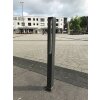 Stilpoller 70 x 70 mm mit Flachstahl-Aufsatz