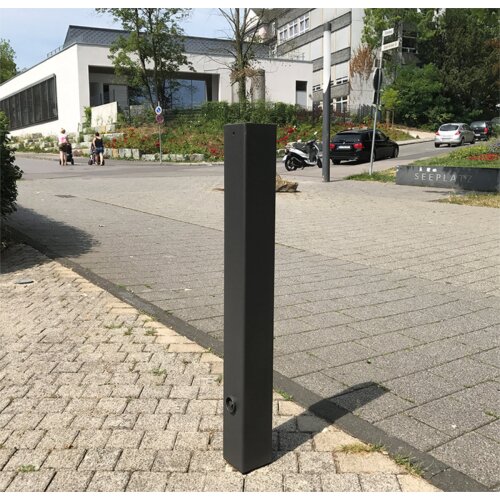 Stilpoller 100 x 100 mm mit Flachkopf