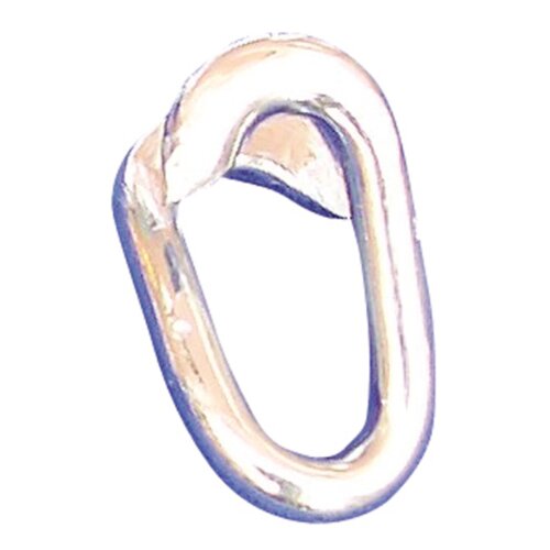 Verbindungsglied für Absperrketten Farbe verzinkt