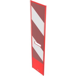 Klemmbake für Schranken- und Bauzaun