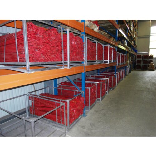 Laterneneisen, UVV-Bügel, rot lackiert