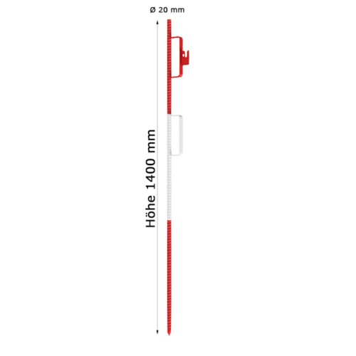 Pfahl aus Monierstahl
