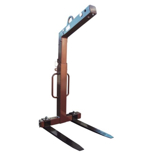 Kran- und Ladegabel mit automatischem Gewichtsausgleich