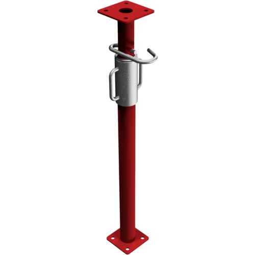 Fensterstütze mit Gewindemuffe Beschichtung/Oberfläche lackiert  Verstellbereich 950 - 1500