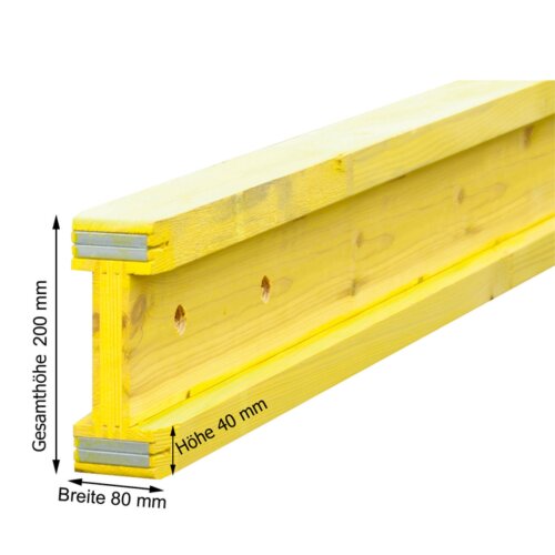 Holzschalungsträger H20 ohne Endkappen