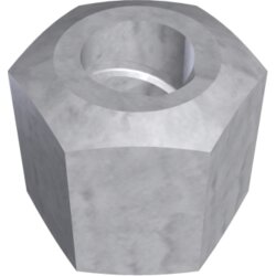 Sechskantmuttern SW 30 Länge 30