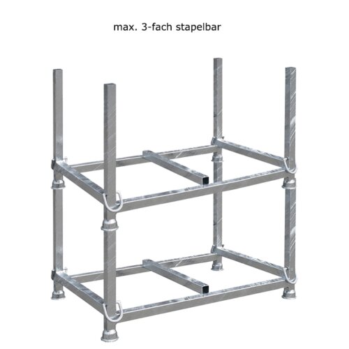 Stapelpalette für Schalungsstützen