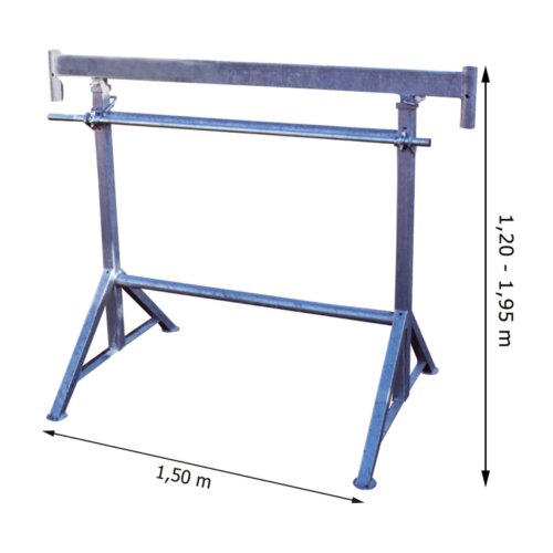 Kurbel-Gerüstbock K1500 Farbe lackiert