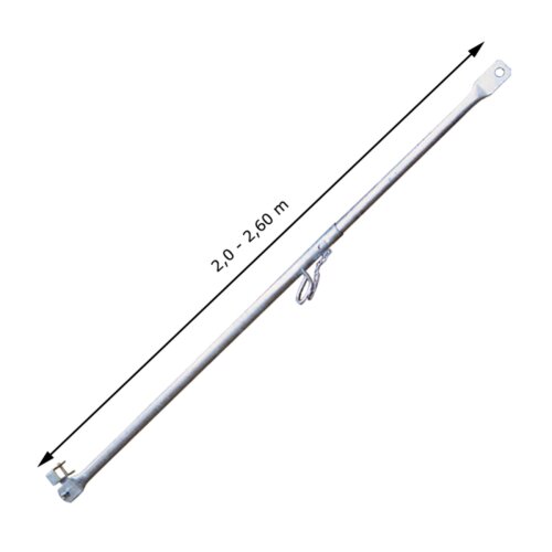 Diagonalverstrebung zur Aussteifung für Universal- und Kurbelgerüstböcke Farbe lackiert