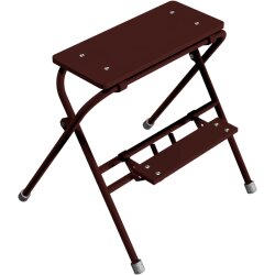 Arbeitstritt lackiert, zusammenklappbar