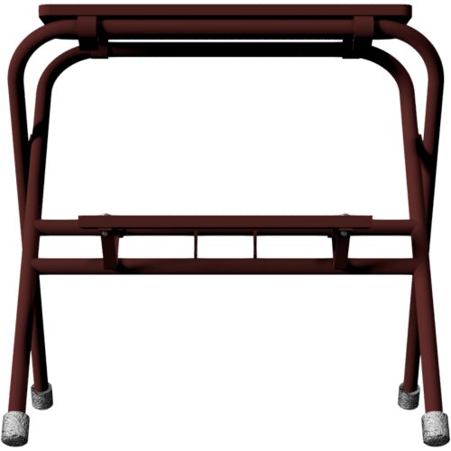 Arbeitstritt lackiert, zusammenklappbar Breite 1,0  Höhe 0,7